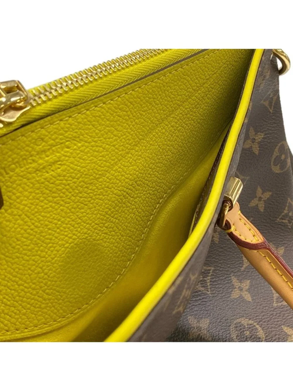 Louis Vuitton Handbag Monogram Pallas Pistache